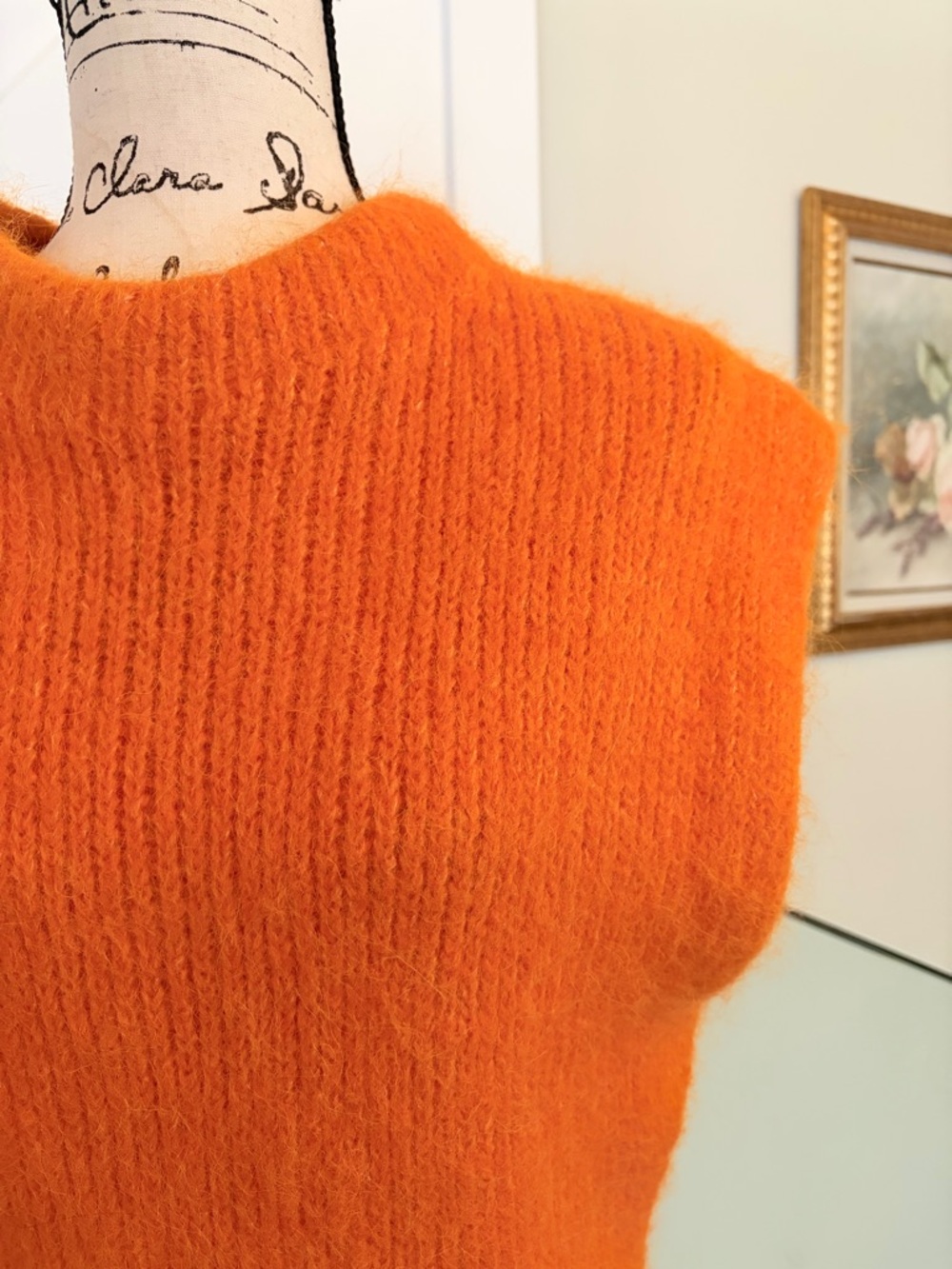 ZARA wool and alpaca blend vest Sweater Stretch - Bloggers favourite - Picture 2 of 10